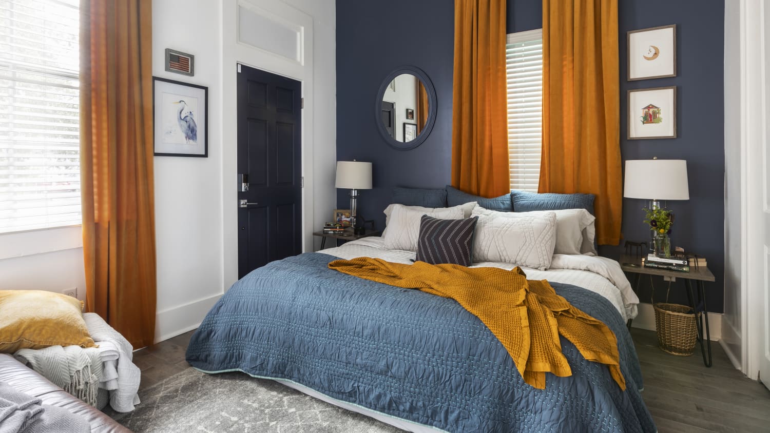 Storage for sales blankets in bedroom